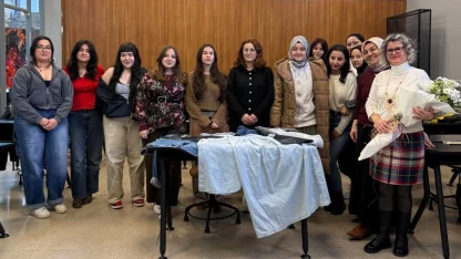 Kocaeli'de Japon tekniği ile nakış keşfi