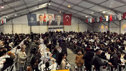 Kocaeli'de Ramazan Çadırı’nda kalpler aşkla doldu