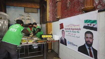 Kocaeli'den Suriye Rakka'da iftar bereketi