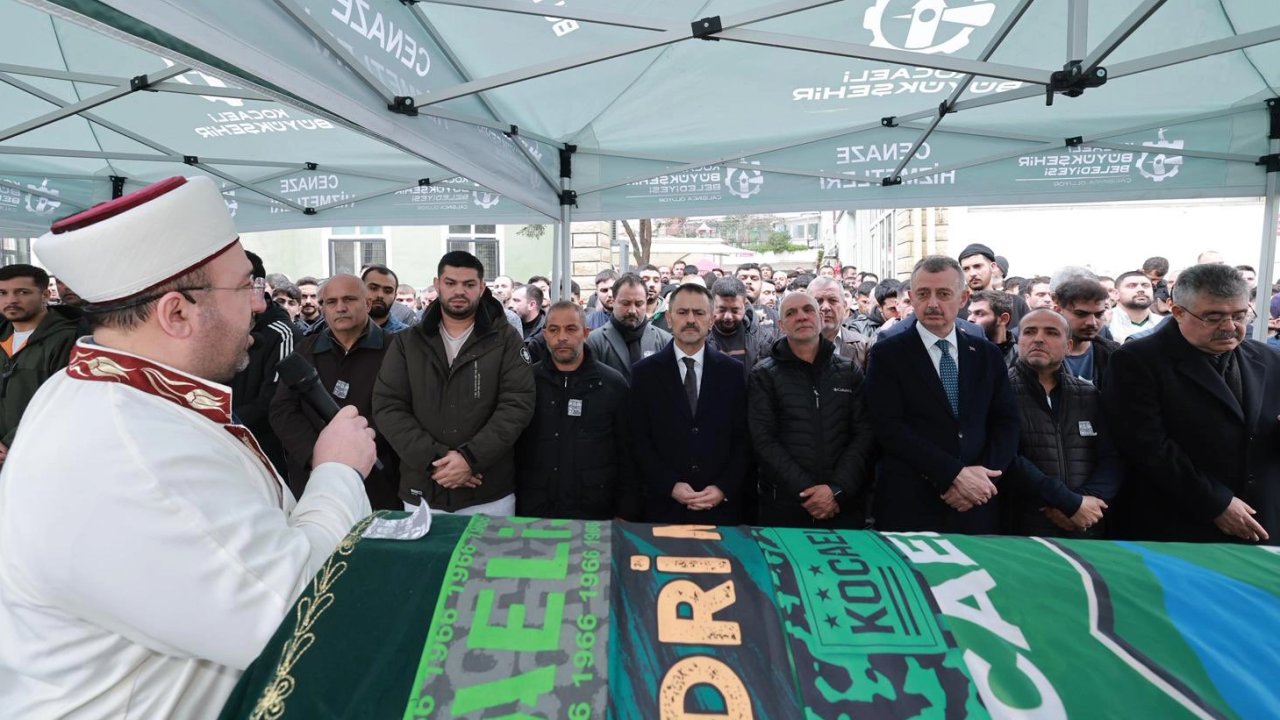 Kocaelispor–Beşiktaş maçında hayatını kaybeden Harda Kaçmaz'a son görev