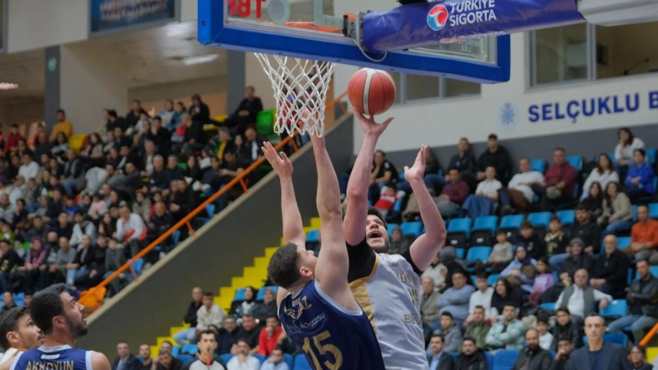 Konya Büyükşehir Belediyespor evinde şov yaptı