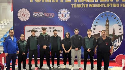Konya Karatay Belediyespor’dan halterde Türkiye şampiyonluğu