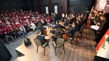 Konya Karatay'da gençlerden güz dönemi kapanışı