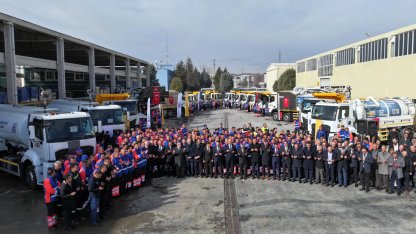 Konya KOSKİ'nin filosuna 19 yeni araç takviyesi