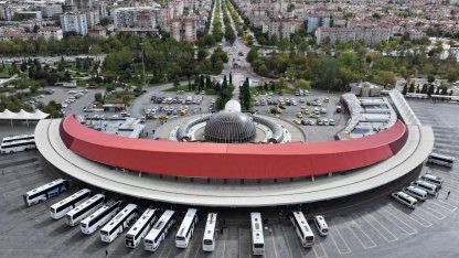 Konya Otogarı geçen yıl 18 milyona hizmet verdi