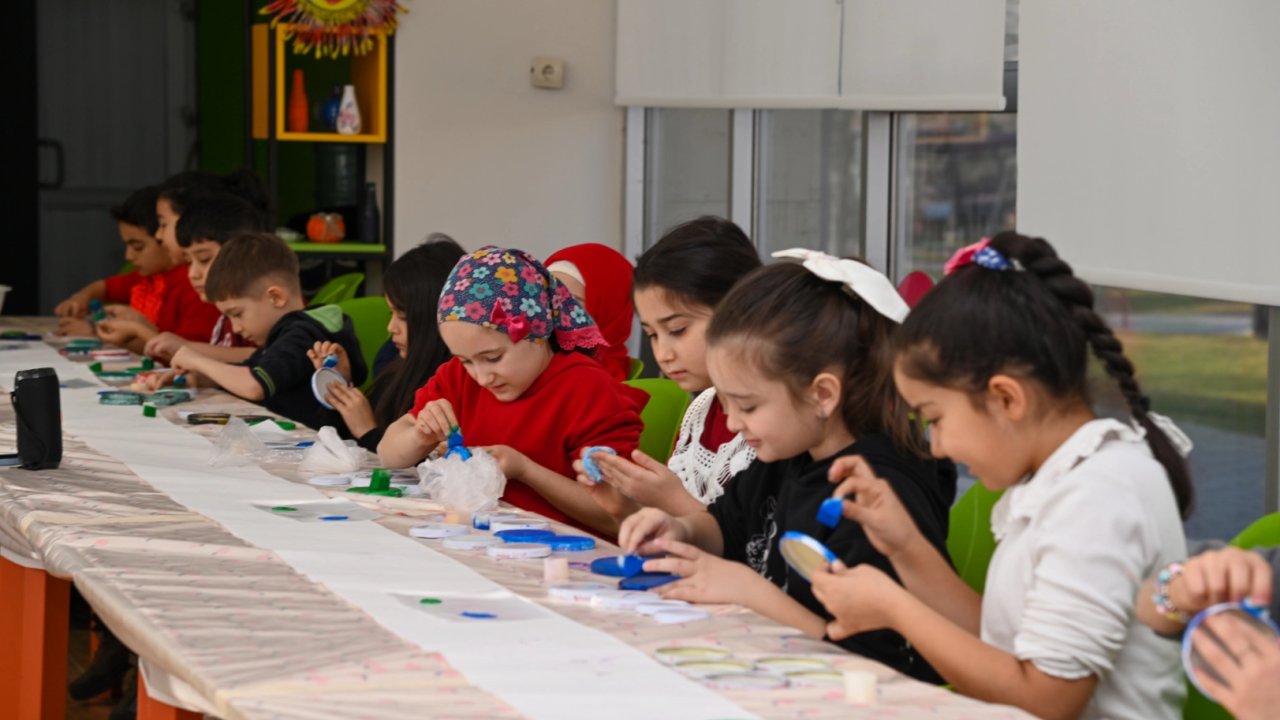 Konya Selçuklu'da çocuklara yönelik geri dönüşüm etkinliği