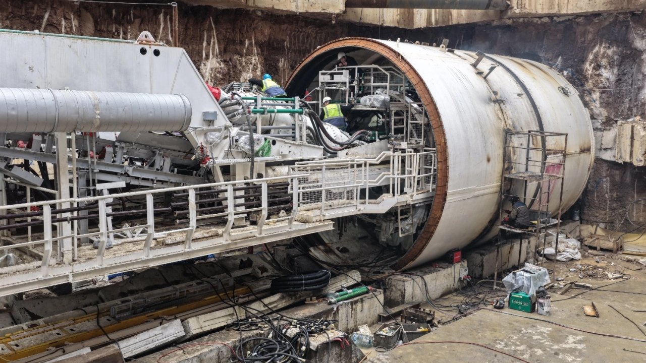 Körfezray’da çalışmalar 4 TBM ile hız kazandı