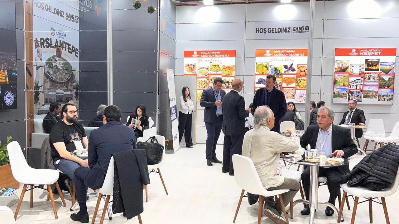 Malatya Büyükşehir standına yoğun ilgi