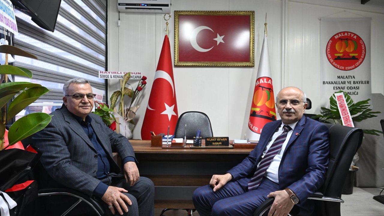 Malatya Büyükşehir'den esnaf odalarına ziyaret