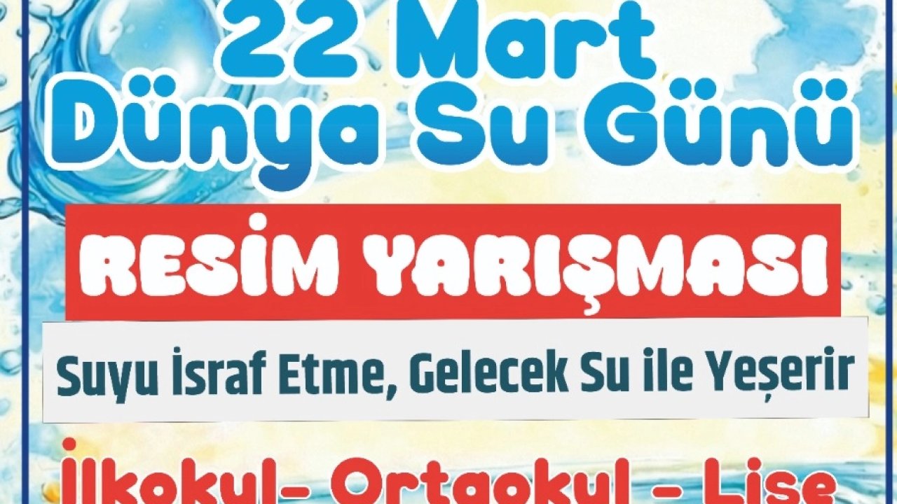 Malatya MASKİ'den resim yarışması