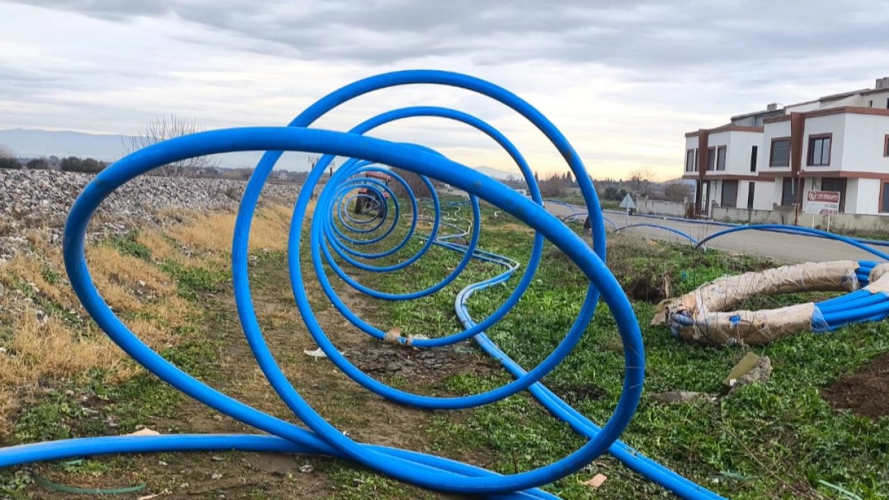 Manisa Salihli'nin içme suyuna yeni terfi hattı