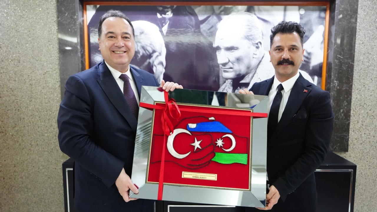 Manisa’da Azerbaycan Kültür Derneği’nden dostluk ziyareti