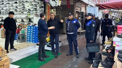 Manisa’da kaldırım işgallerine geçit yok!