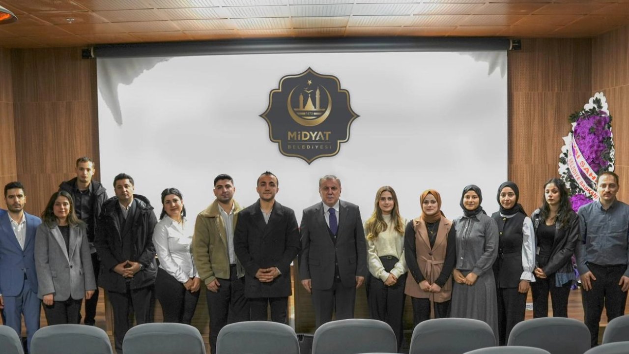 Mardin Midyat'ta Zabıta kadrosu yeni personelle güçlendirildi