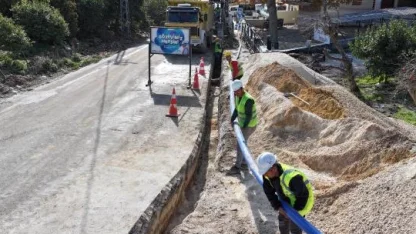 Mersin’de Hacıhalilarpaç’ın içme suyu altyapısı yenilendi