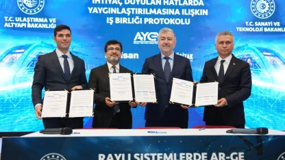 Metro sinyalizasyonunda yerli hamle... Üçlü protokol imzalandı