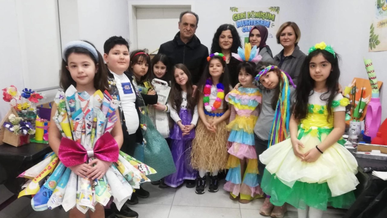 Mudanyalı miniklerden muhteşem 'dönüşüm'