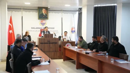 Muğla Dalaman’da meclis toplantısı gerçekleştirildi