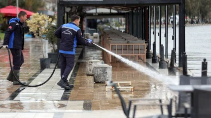 Muğla Köyceğiz’de göl taşkınının izleri silindi