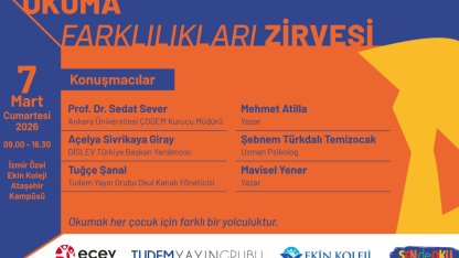 Okuma Farklılıkları Zirvesi 7 Mart’ta İzmir’de gerçekleşiyor