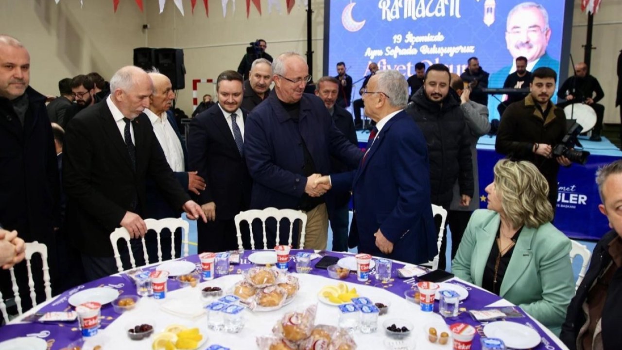 Ordu Büyükşehir’in iftar sofrası Çamaş’ta kuruldu