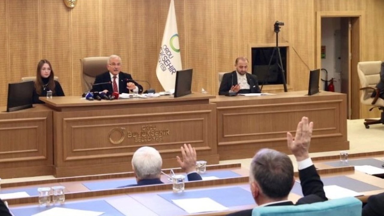 Ordu Şubat Meclisi’nde yatırımlar masaya yatırıldı