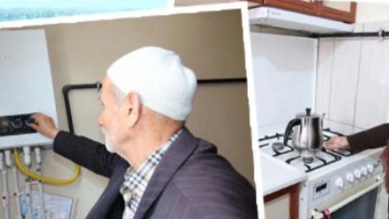 Ordu’da 124 konut ücretsiz doğalgaza dönüştürüldü