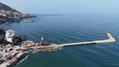 Ordu’da Altınordu Atatürk Rıhtımı 140 metre uzatılıyor