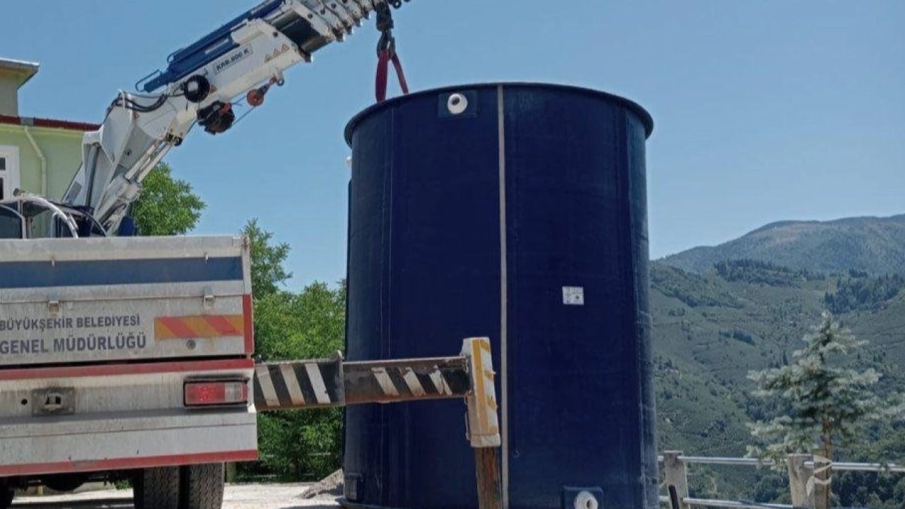 Ordu’da içme suyuna dev yatırım! 107 depo hizmete alındı