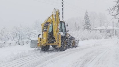 Ordu’da kar seferberliği!  472 mahalle yolu açıldı