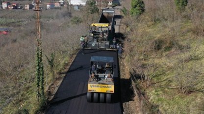 Ordu’da yol standartları yükseliyor
