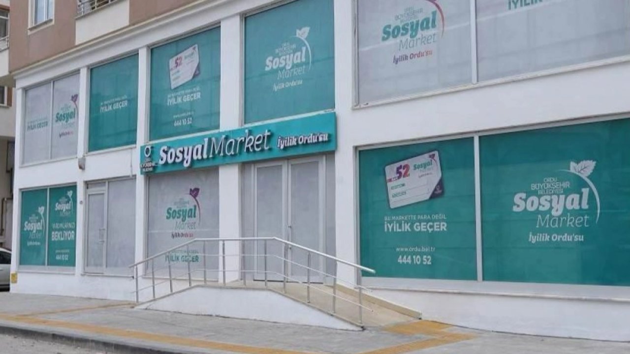 Ramazan’da sosyal market desteği devam ediyor