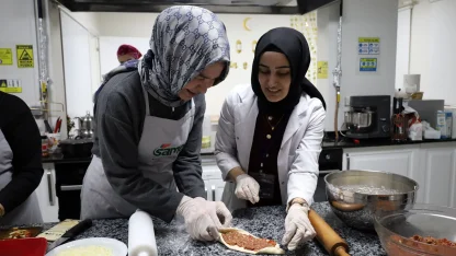 Ramazan’ın geleneksel lezzetleri SAMEK mutfağından geçti