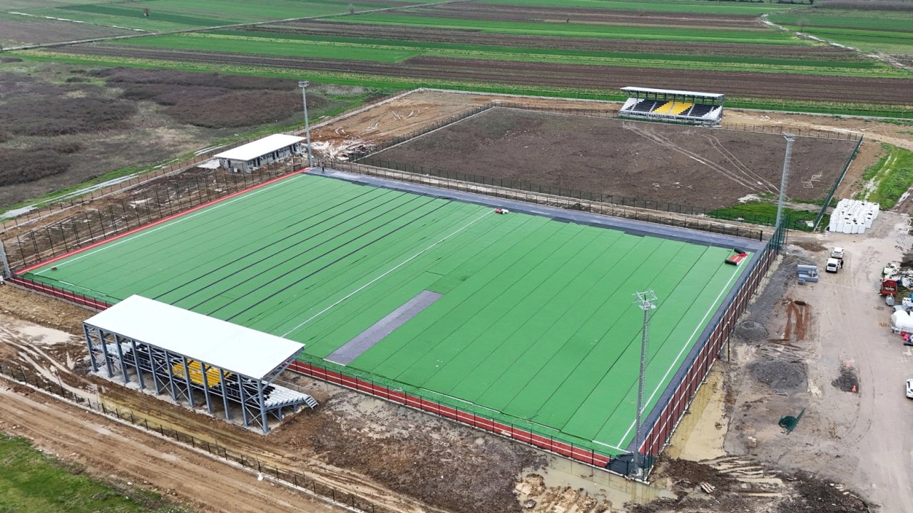 Sakarya Kazımpaşa’da o projenin son durumuna havadan bakış