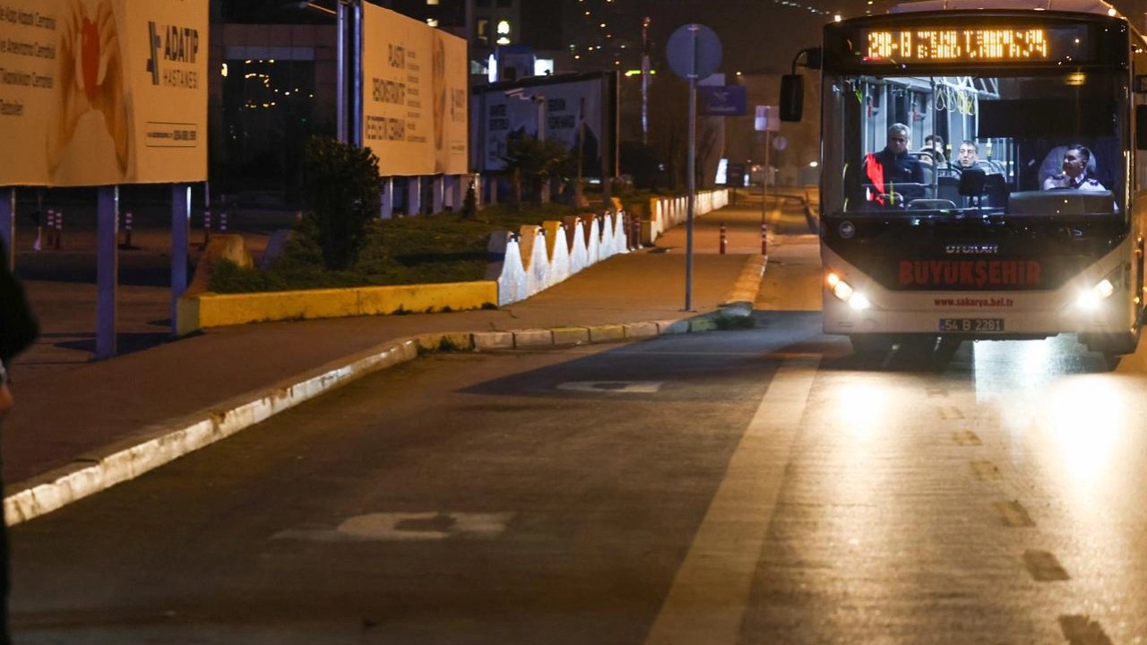 Sakarya’da beklenen gece seferleri başladı