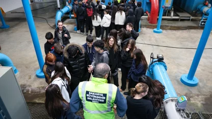 SASKİ o süreçleri lise öğrencileri ile paylaştı