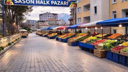 Sason’da Ramazan boyunca 'Halk Pazarı' kuruluyor