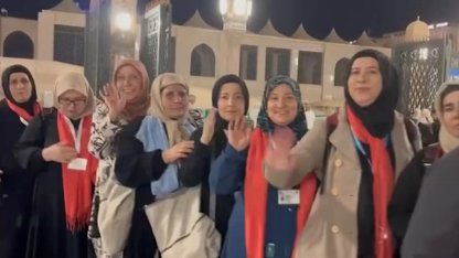 Şehit yakınları Umre’den döndü