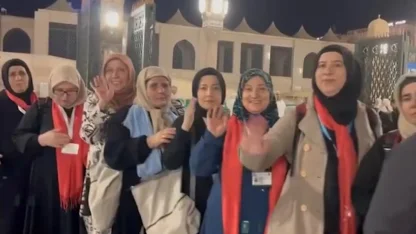 Şehit yakınları Umre’den döndü