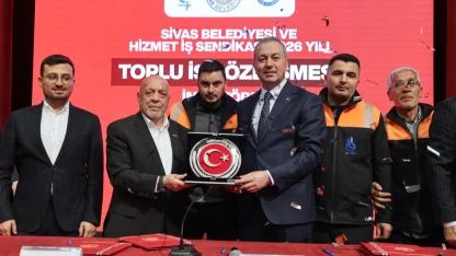 Sivas Belediyesi'nden işçilere yüzde 31 zam