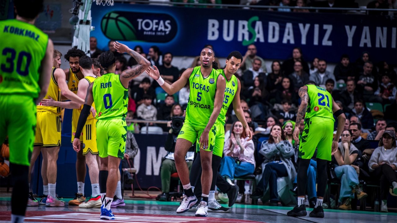 TOFAŞ BCL son 16 turunda AEK B.C'yi konuk ediyor