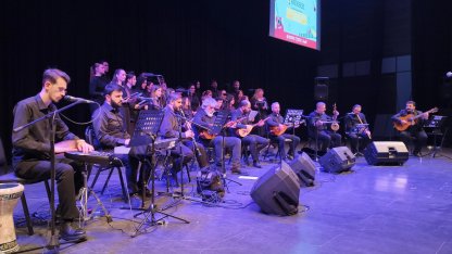 Türk Halk Müziği korosu çok beğenildi