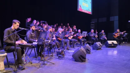 Türk Halk Müziği korosu çok beğenildi