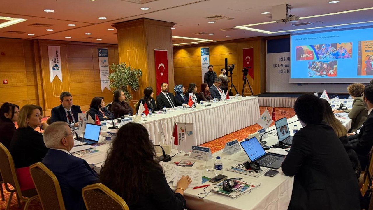 UCLG-MEWA Kadın Komitesi’nin ilk oturumu tamamlandı