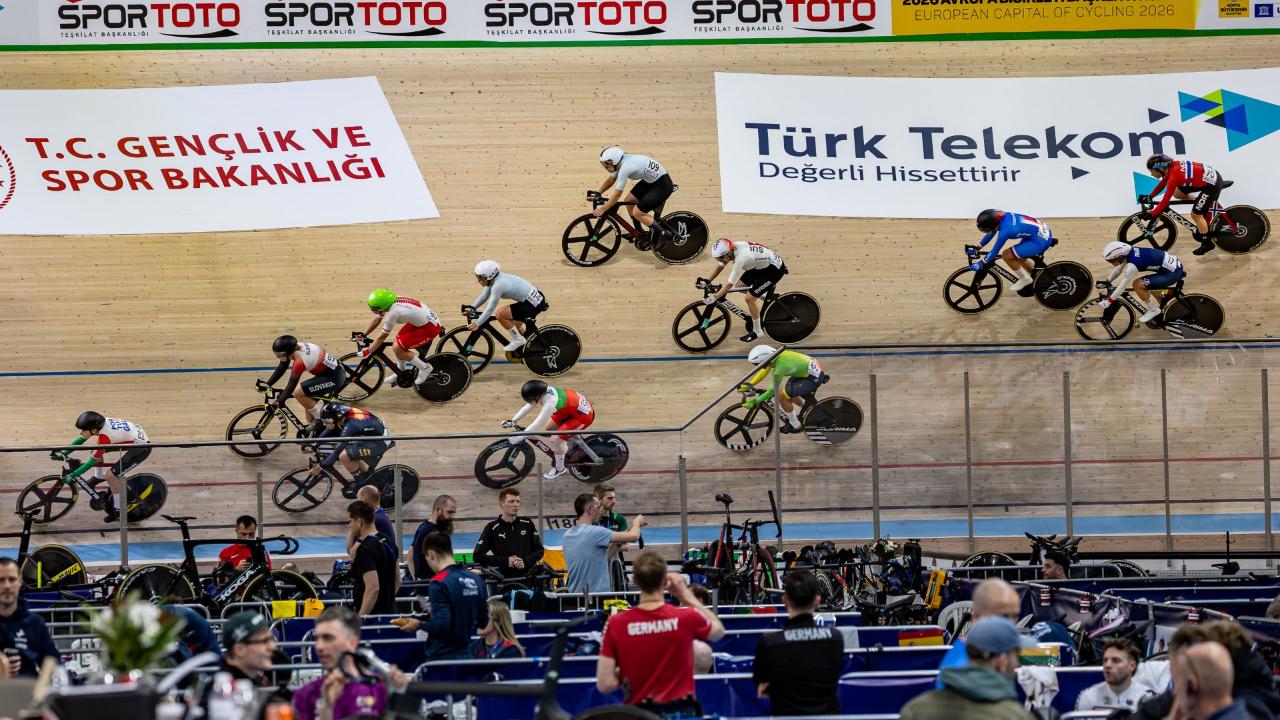 UEC 2026 Avrupa Pist Bisikleti Şampiyonası’nda Üçüncü Gün Tamamlandı