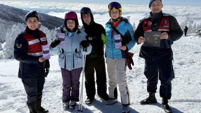 Uludağ’da Jandarma'dan KADES farkındalığı