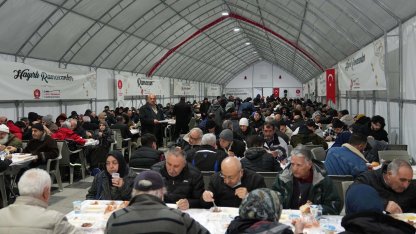 450 bin kişi iftar sofrasında buluştu