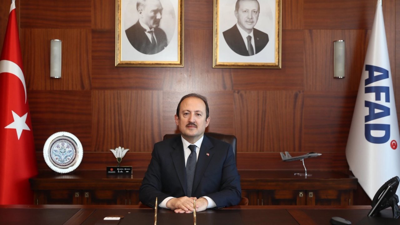 AFAD Başkanı Pehlivan: Ülkemiz bir deprem ülkesi, hazırlıklı olmalıyız