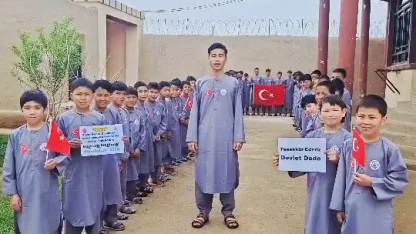 Afganistan’daki yetim çocuklardan 'Devlet Dede'ye teşekkür