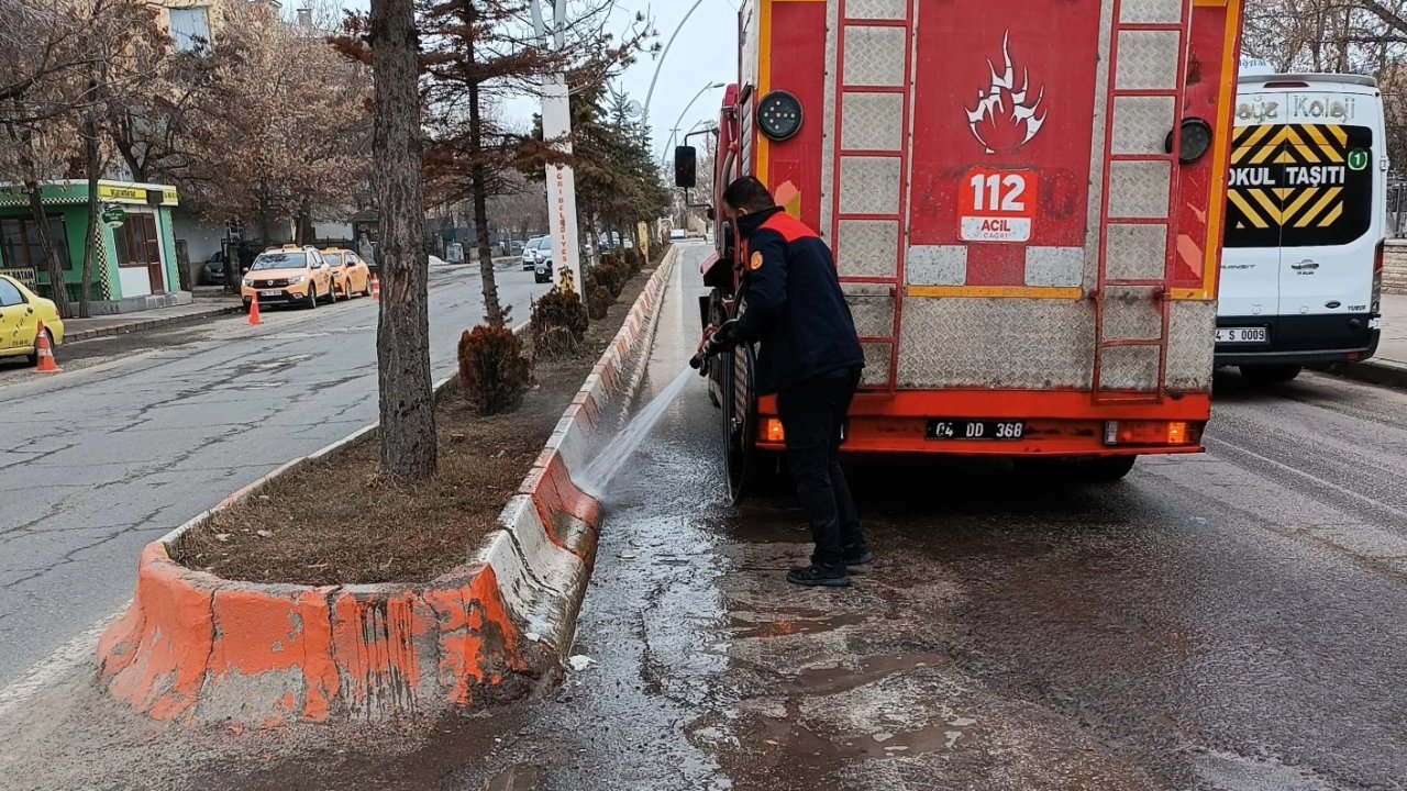 Ağrı kent genelinde temizlik seferberliği